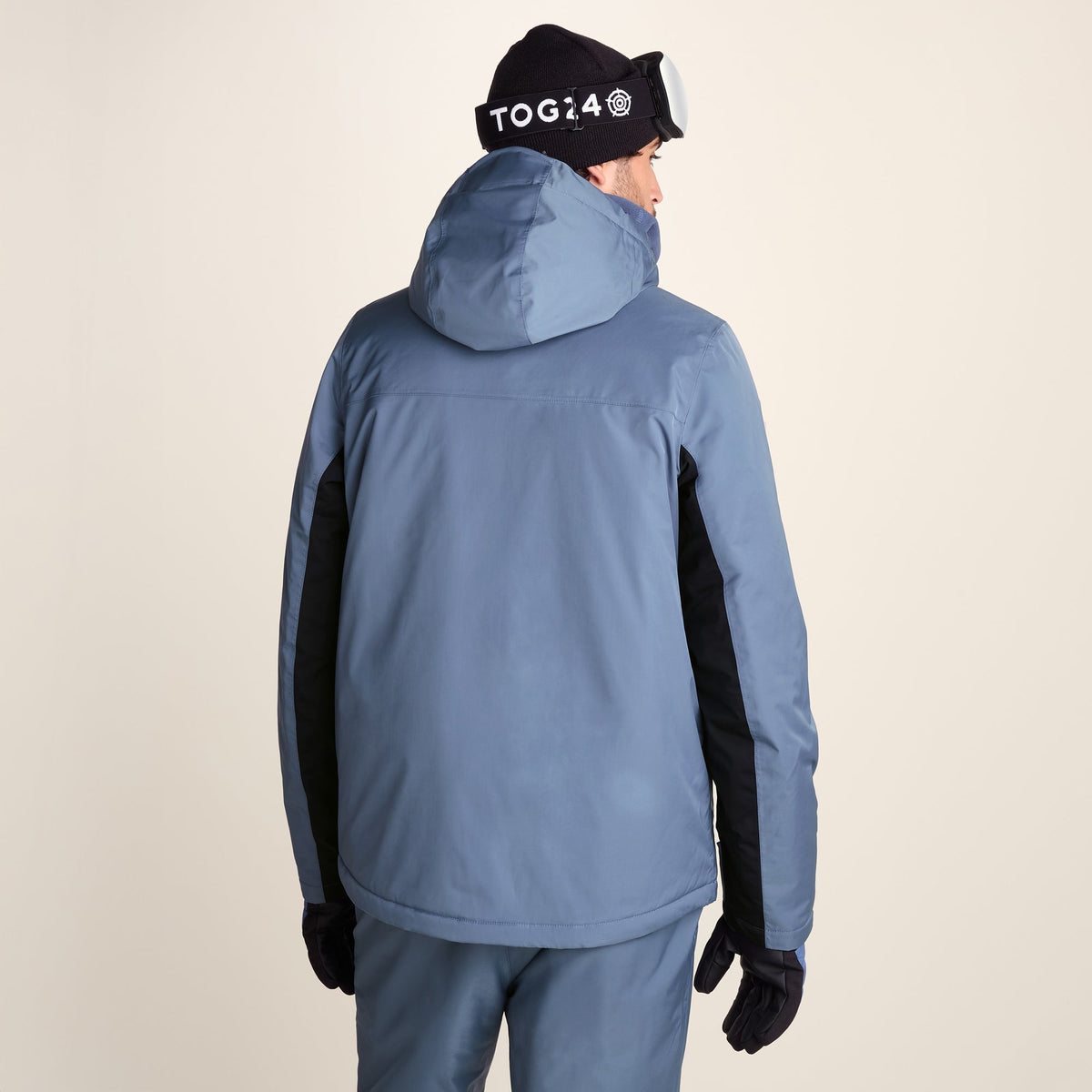 Avoriaz Mens Performance Waterproof Insulated Ski Jacket - Smokey Blue