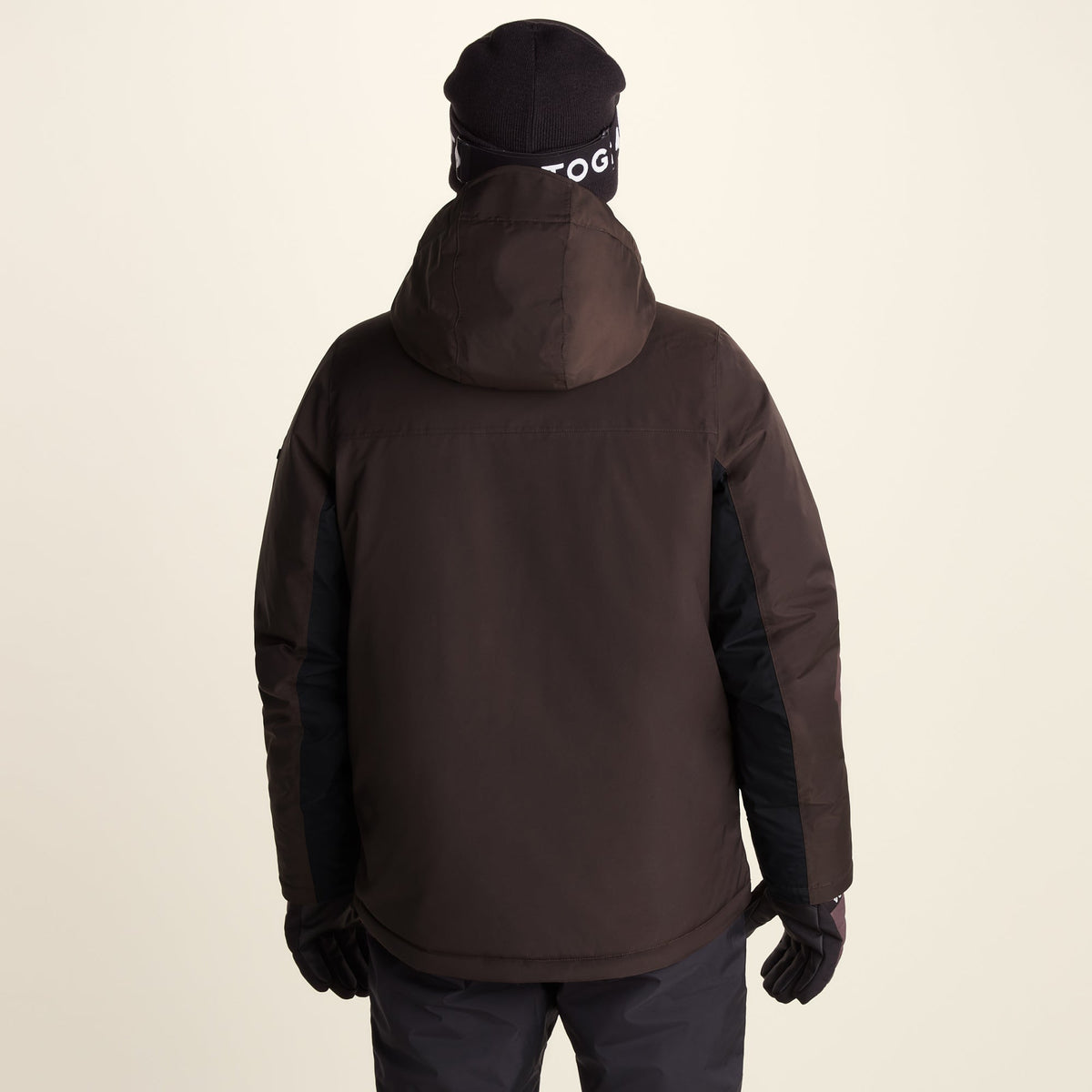 Avoriaz Mens Performance Waterproof Insulated Ski Jacket - Chocolate Brown