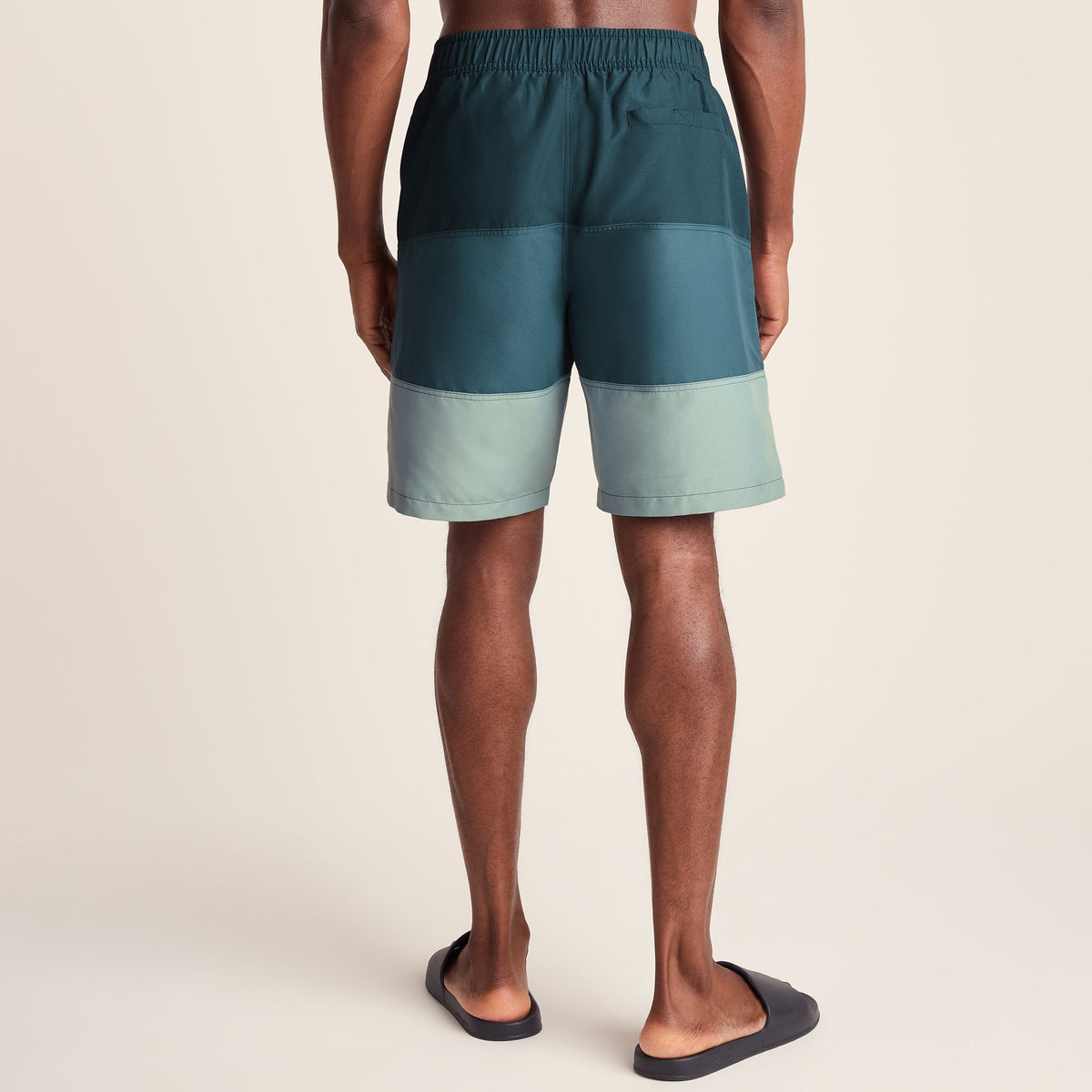 Bendon Mens Swimshorts - Deep Teal/Aegean Teal/Summer Sky
