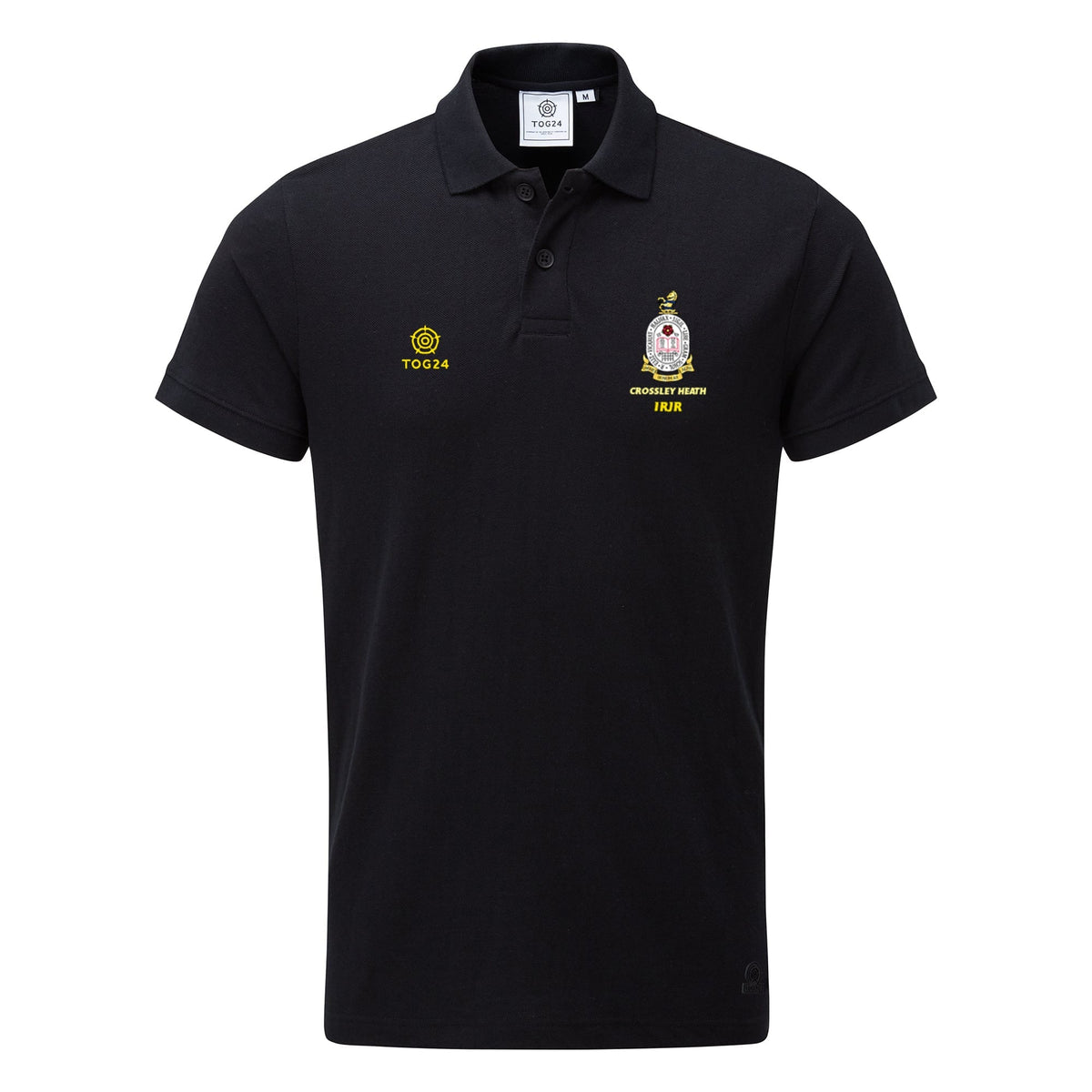 Crossley Heath Mens - Bower Polo Shirt Black