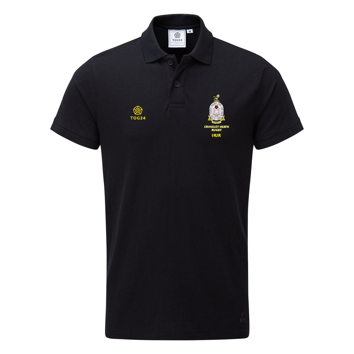 Crossley Heath Mens - Bower Polo Shirt Black