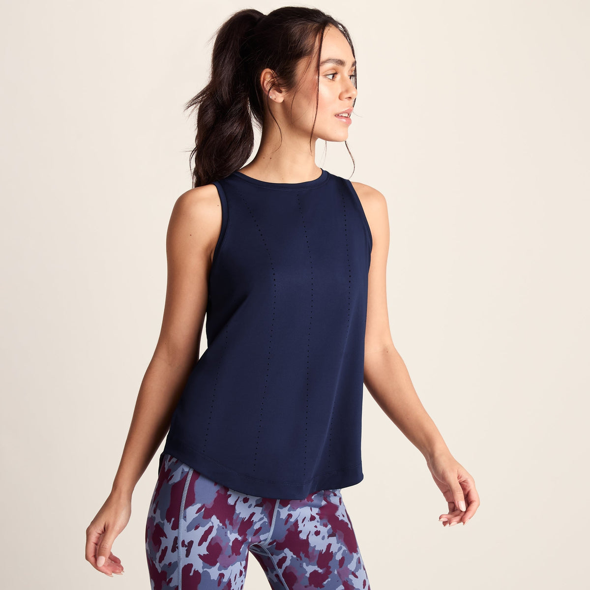 Brielle Womens Performance T-Shirt - Oxford Blue