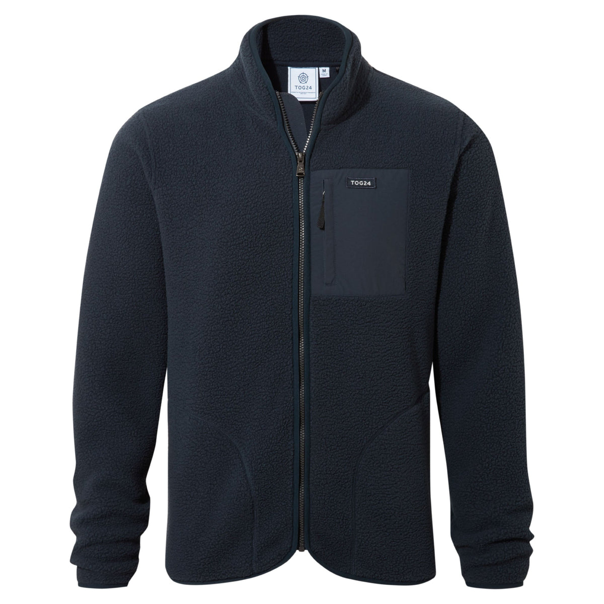Cameron Mens Sherpa Fleece - Dark Indigo