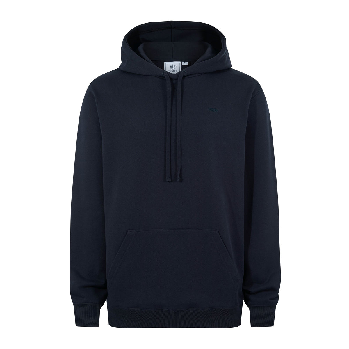 Carlton Mens Oversized Heavyweight 100% Cotton Hoody - Deepest Blue