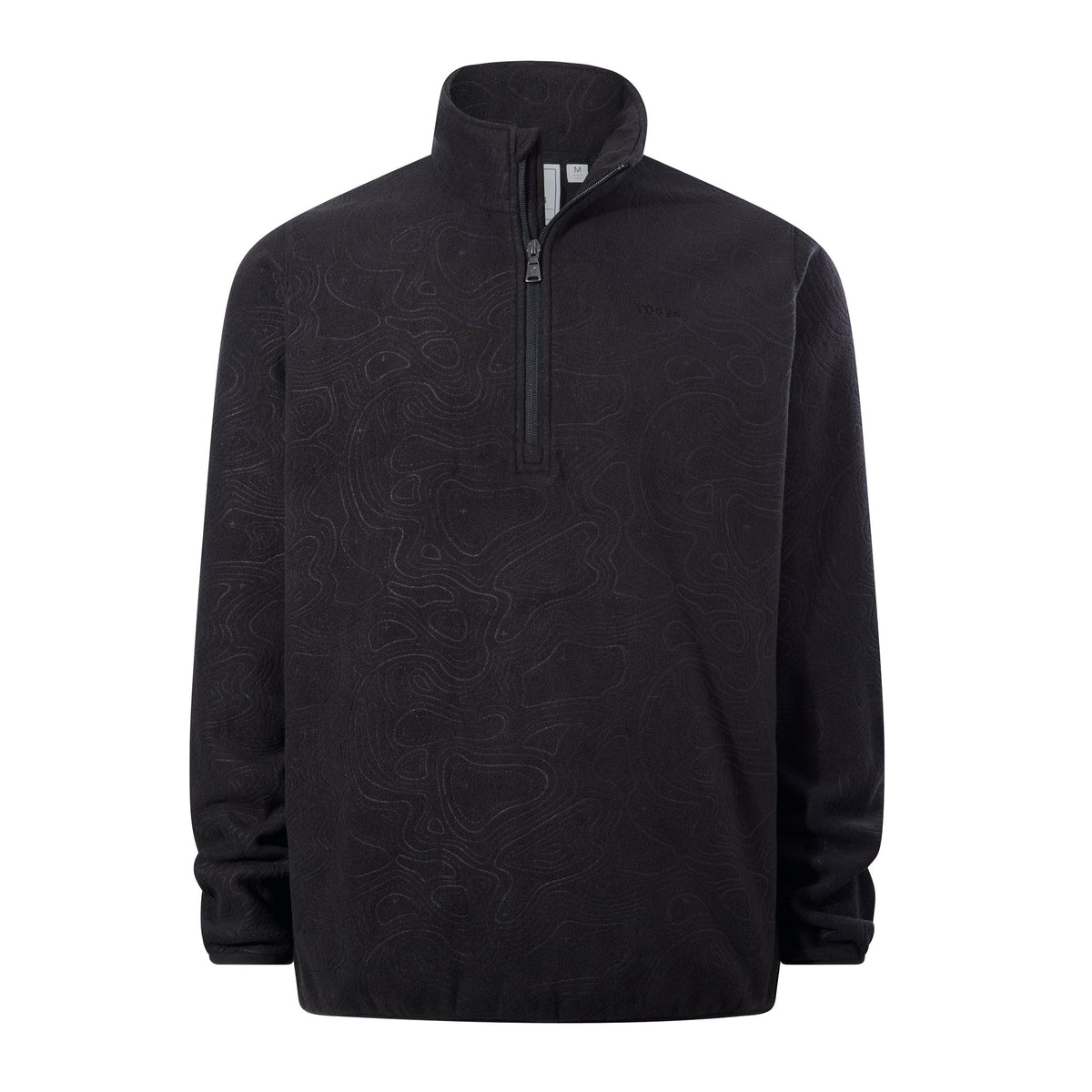 Charlton Mens Printed Midweight Microfleece Half Zip - Terrain Print
