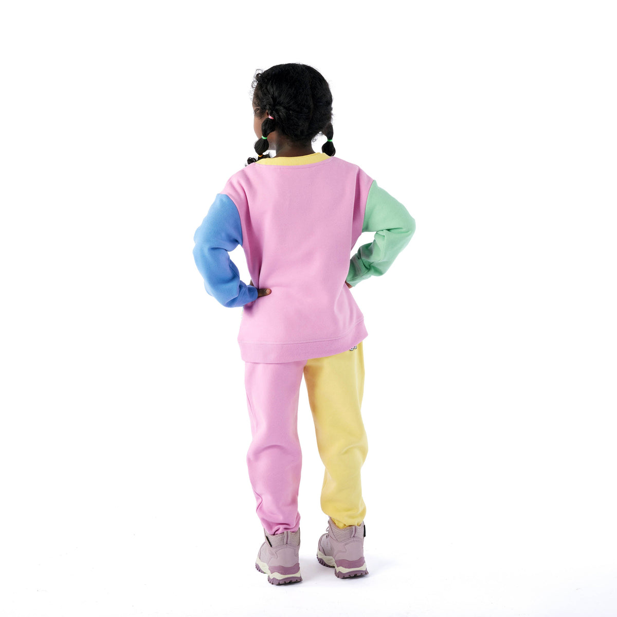 Cheviot Kids Shaun the Sheep Sweat - Piglet Pink