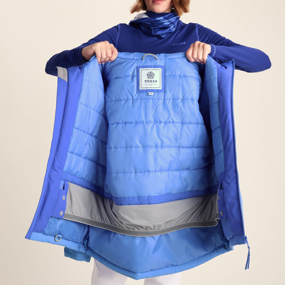 Corvara Womens Waterproof Insulated Ski Jacket - Cobalt Blue
