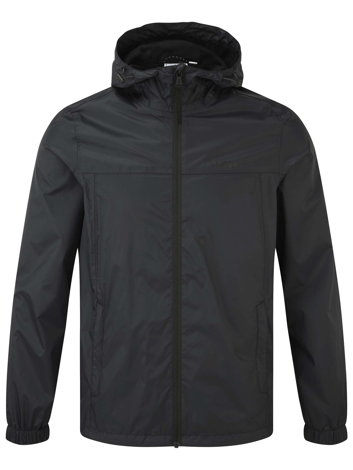 Craven Mens Waterproof Packaway Jacket - Black