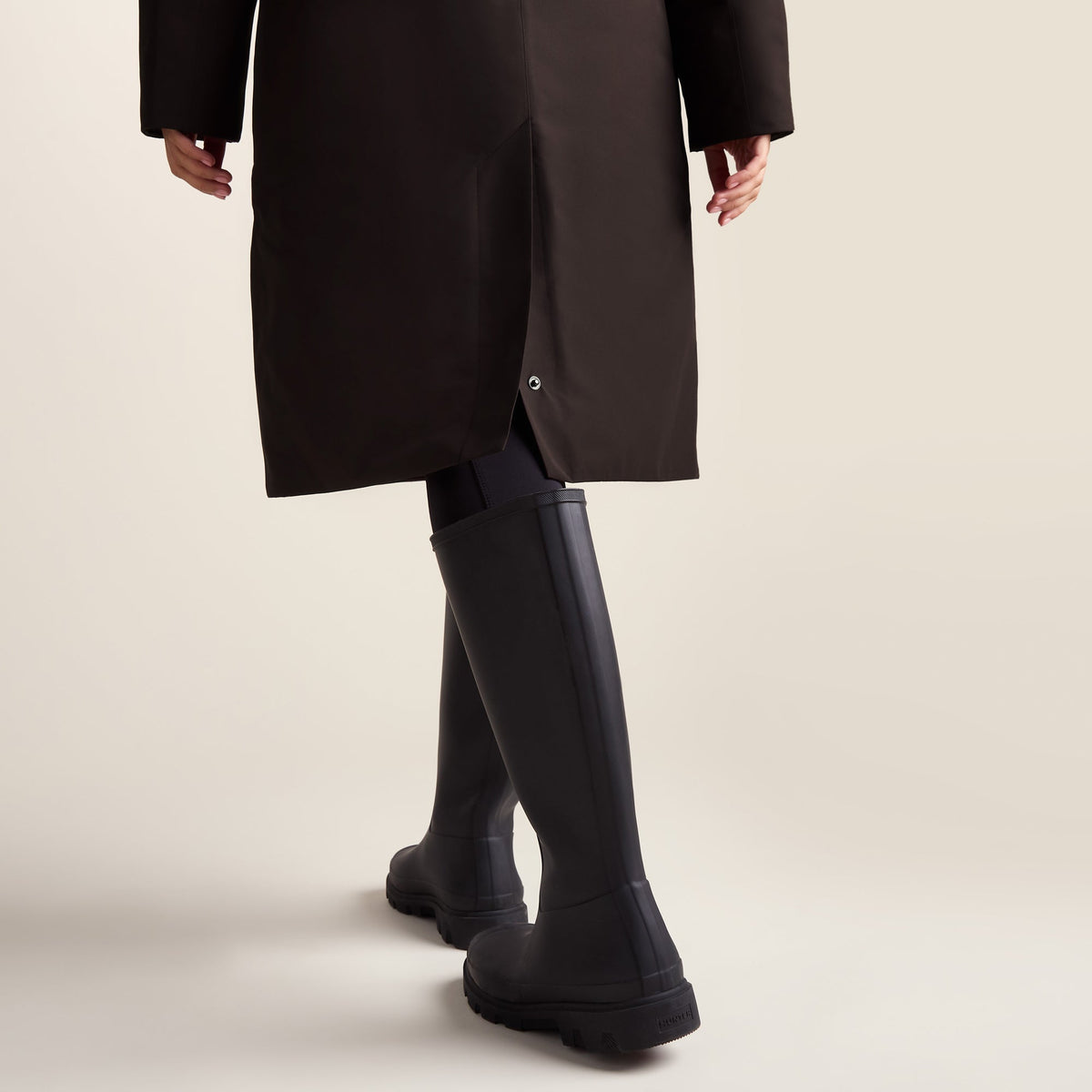 Dalton Womens Longline Waterproof Insulated Coat - Chocolate Brown