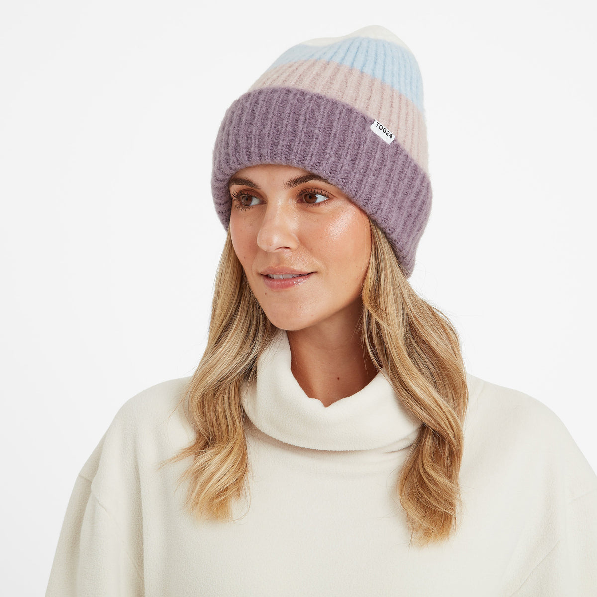 Desmon Knit Hat - Mauve