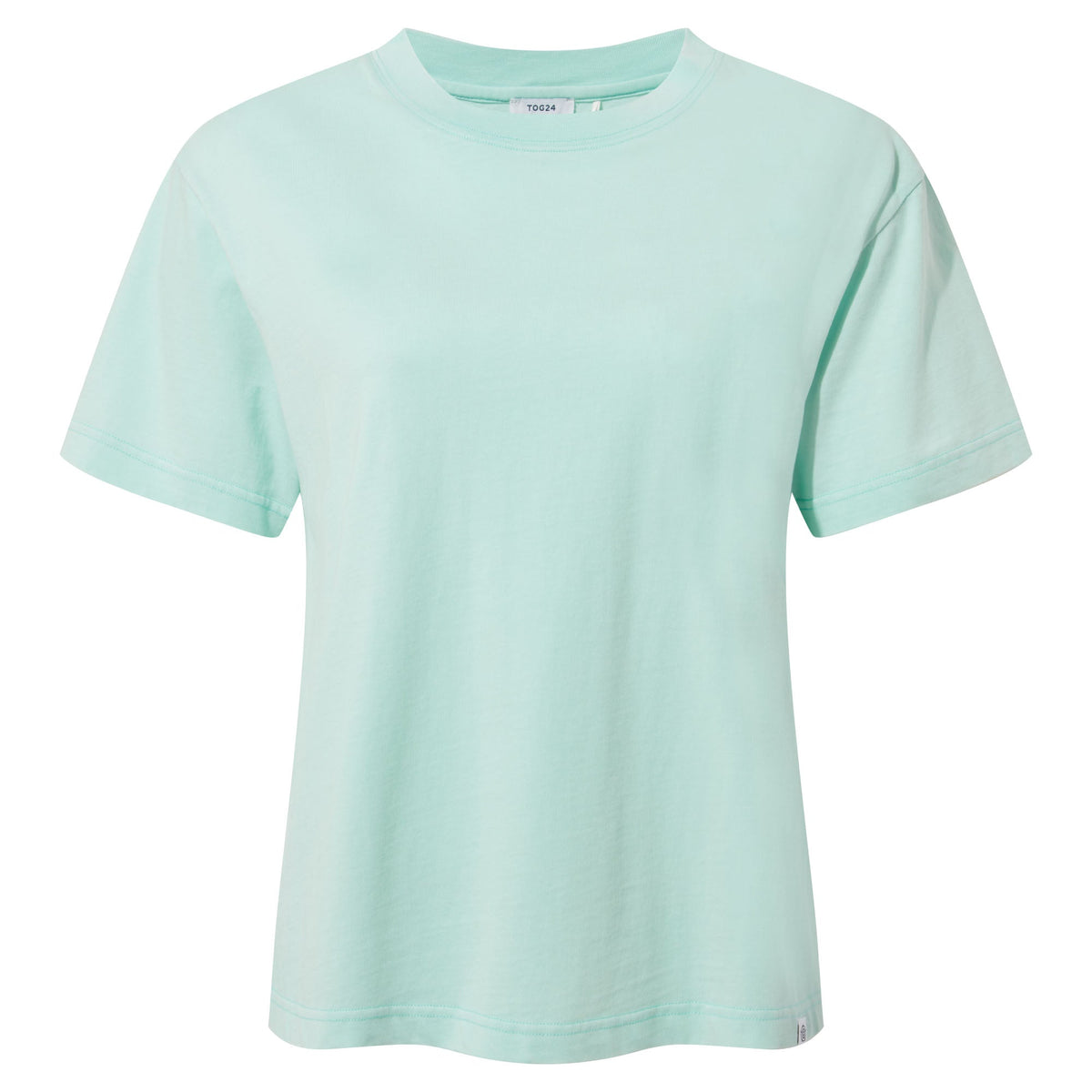Erica Womens 100% Cotton Supersoft T-Shirt - Aqua Mist