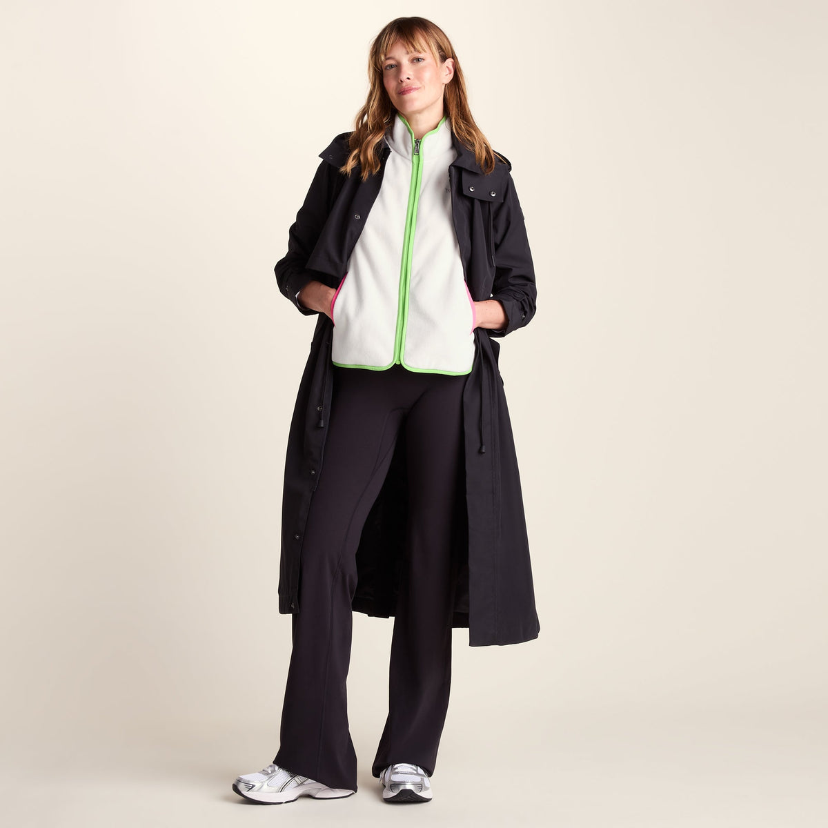 Fletcher Womens Midweight Microfleece Gilet - Vanilla