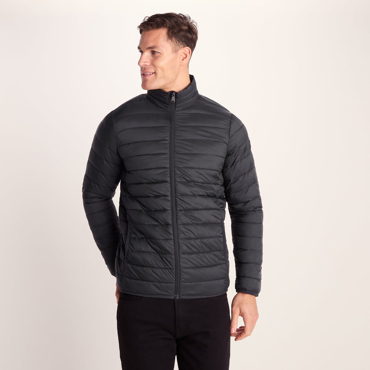 Gibson Mens Insulated Padded Jacket - Black