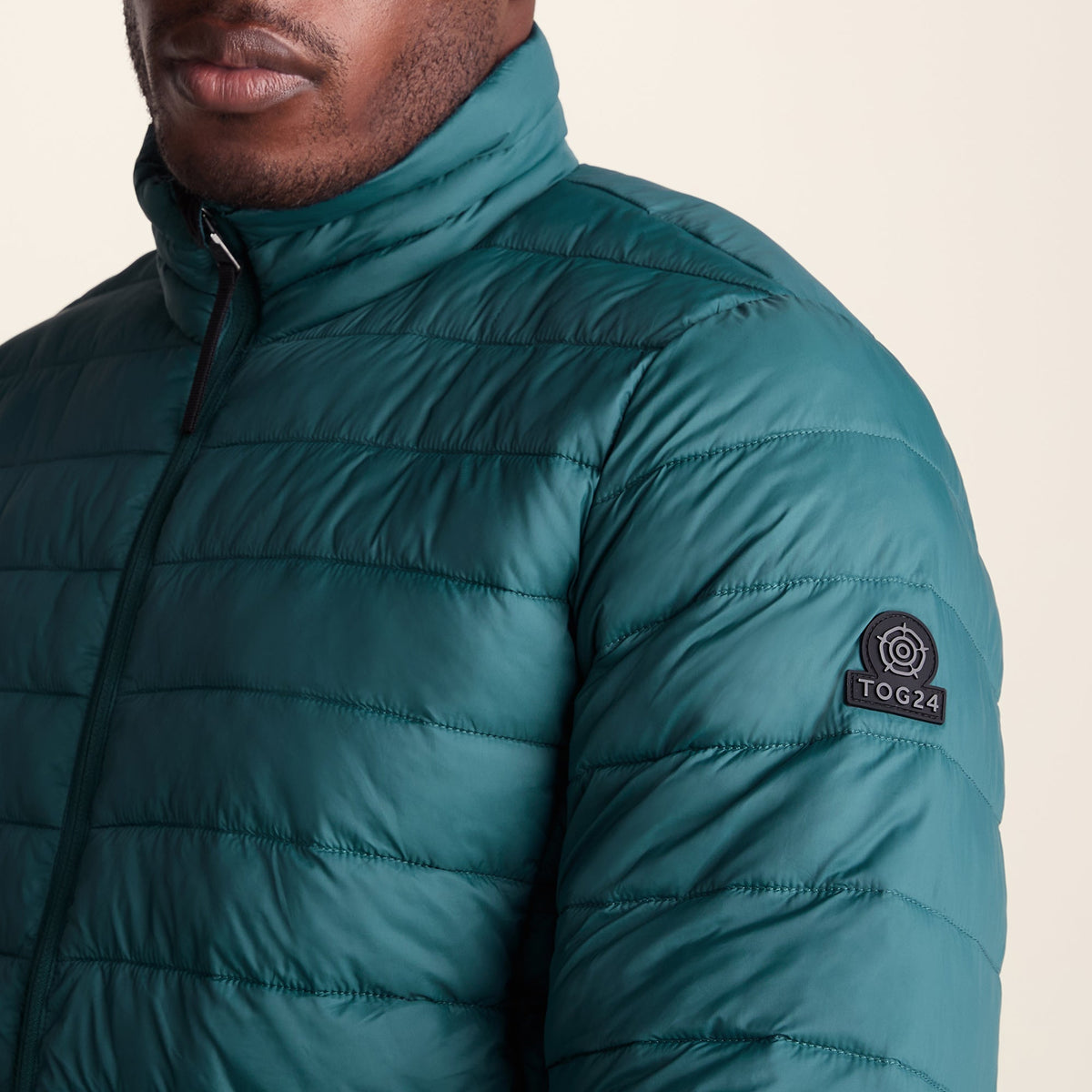 Gibson Mens Insulated Padded Jacket - Dark Turquoise