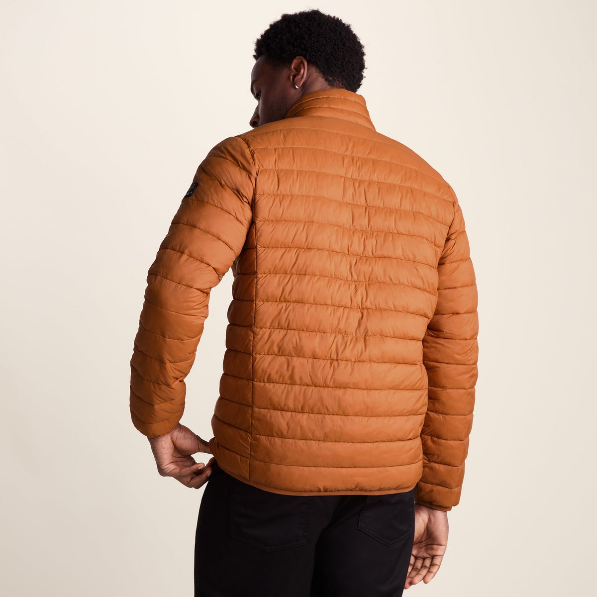 Gibson Mens Insulated Padded Jacket - Mahoganey
