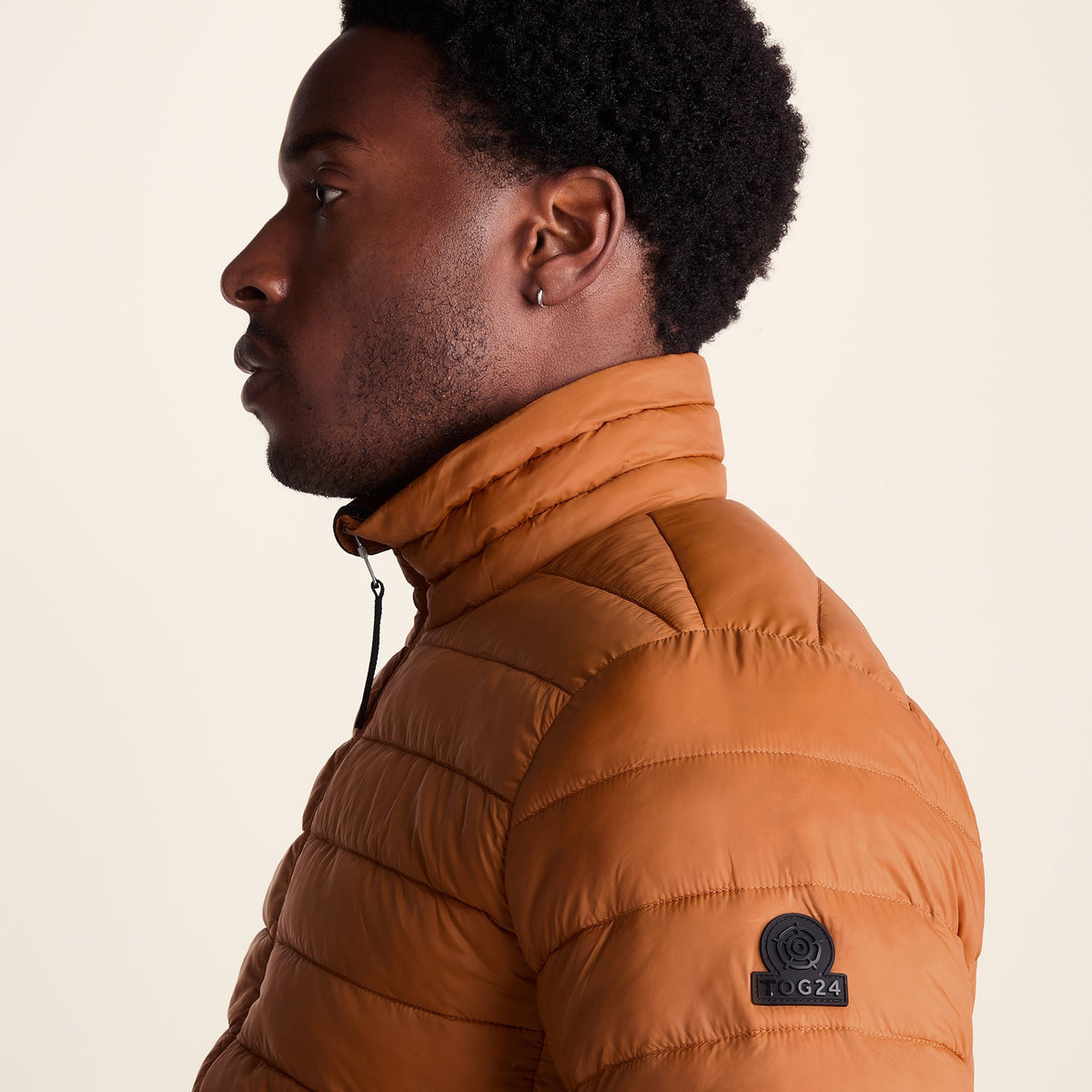 Gibson Mens Insulated Padded Jacket - Mahoganey