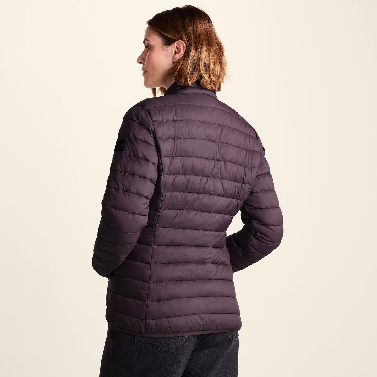 Gibson Womens Insulated Padded Jacket - Dark Mauve