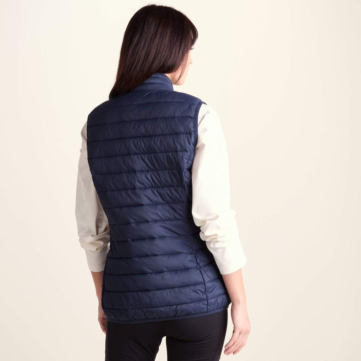 Gibson Womens Insulated Padded Gilet - Dark Indigo