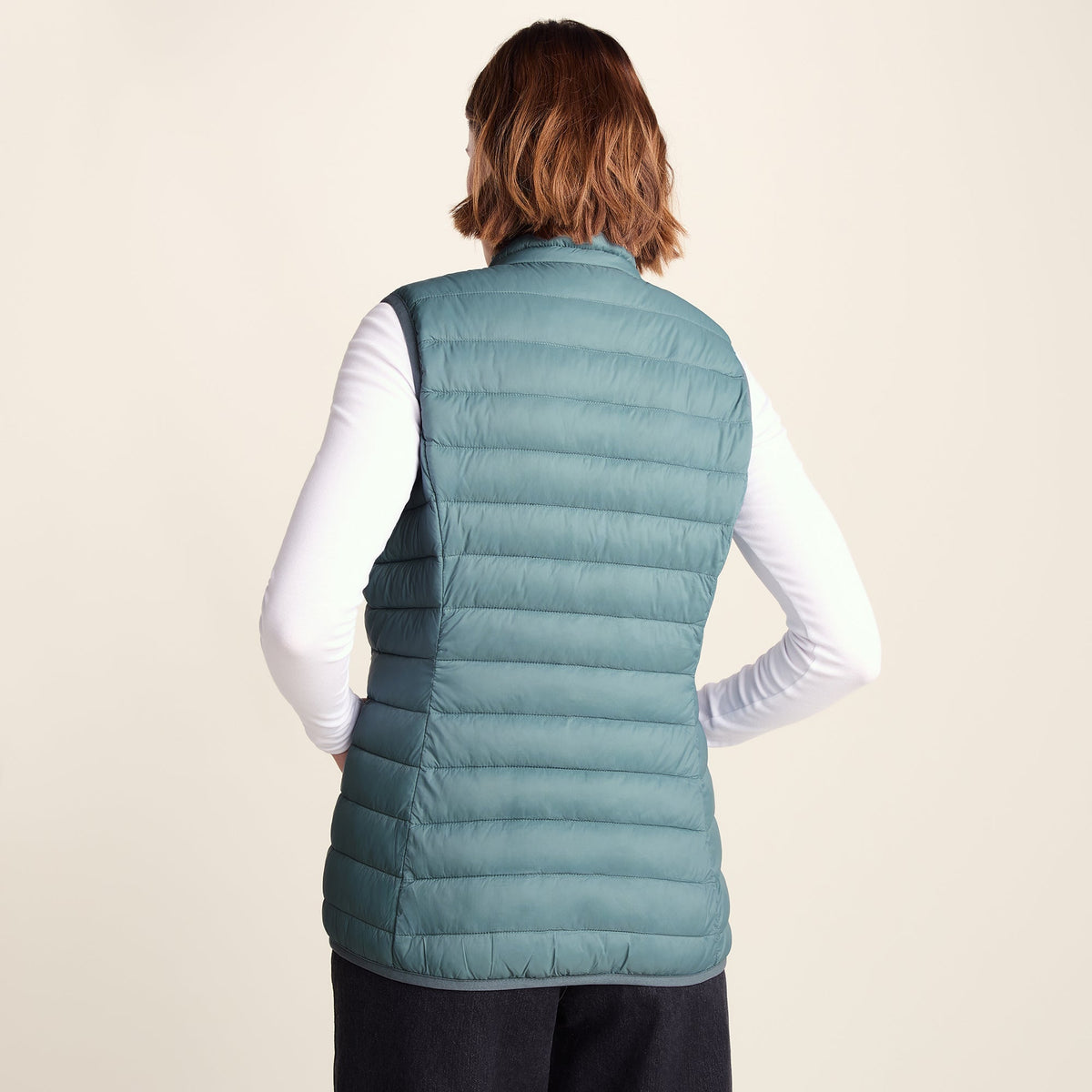Gibson Womens Insulated Padded Gilet - Smokey Teal
