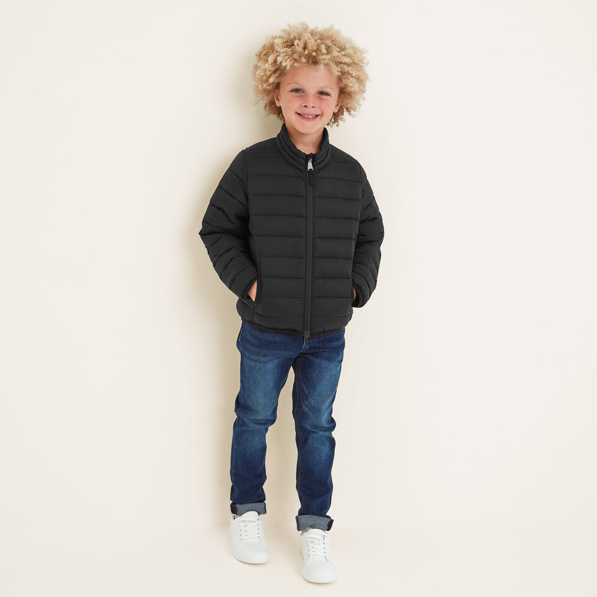 Gibson Kids Insulated Padded Jacket - Black