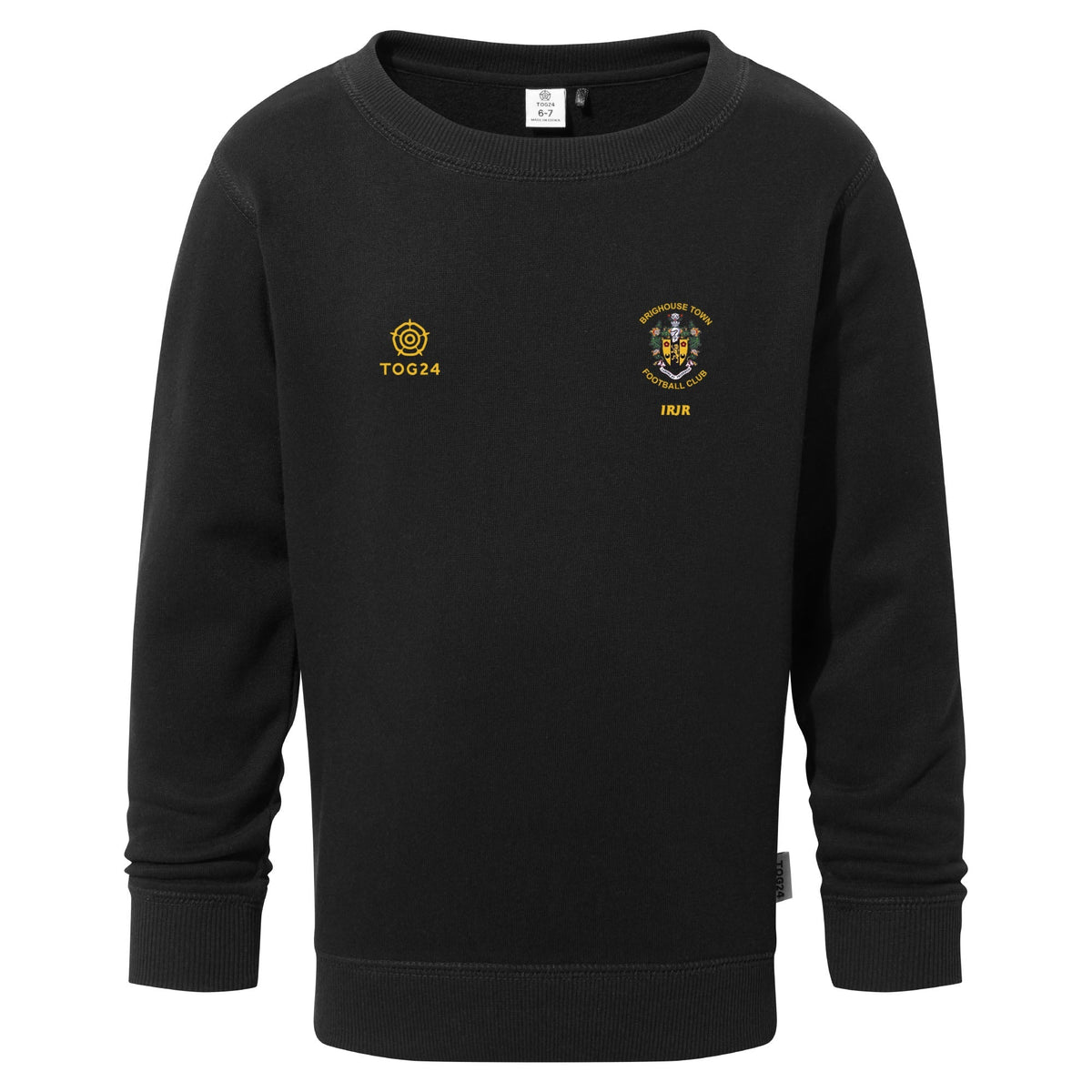 Brighouse Town FC Kids - Greetland Sweat Black
