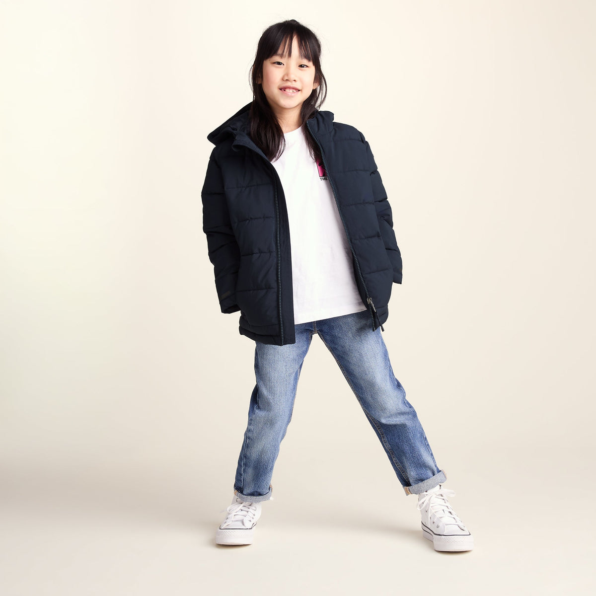 Harecroft Kids Padded Jacket - Dark Indigo