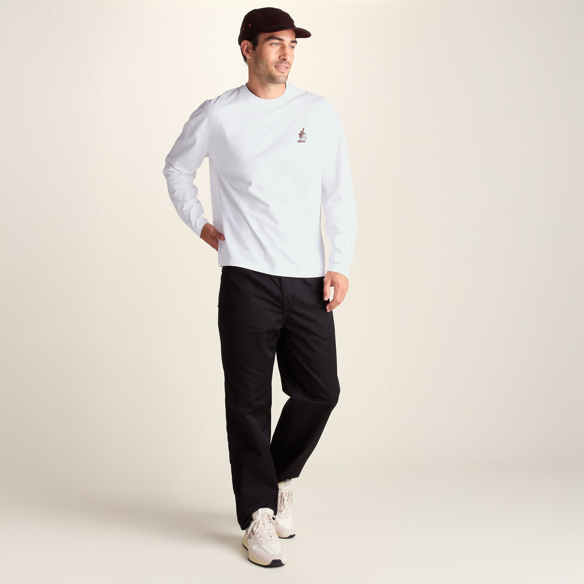 Kaycee Mens Premium Heavyweight 100% Cotton Jersey Top - Optic White