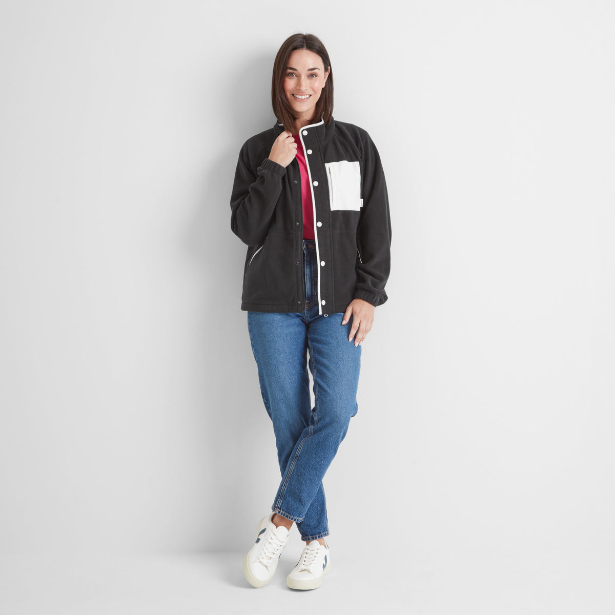 Kayford Womens Microfleece Jacket - Black