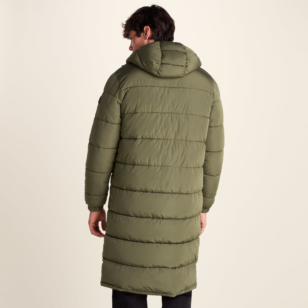 Langrick Mens Long Insulated Jacket - Khaki