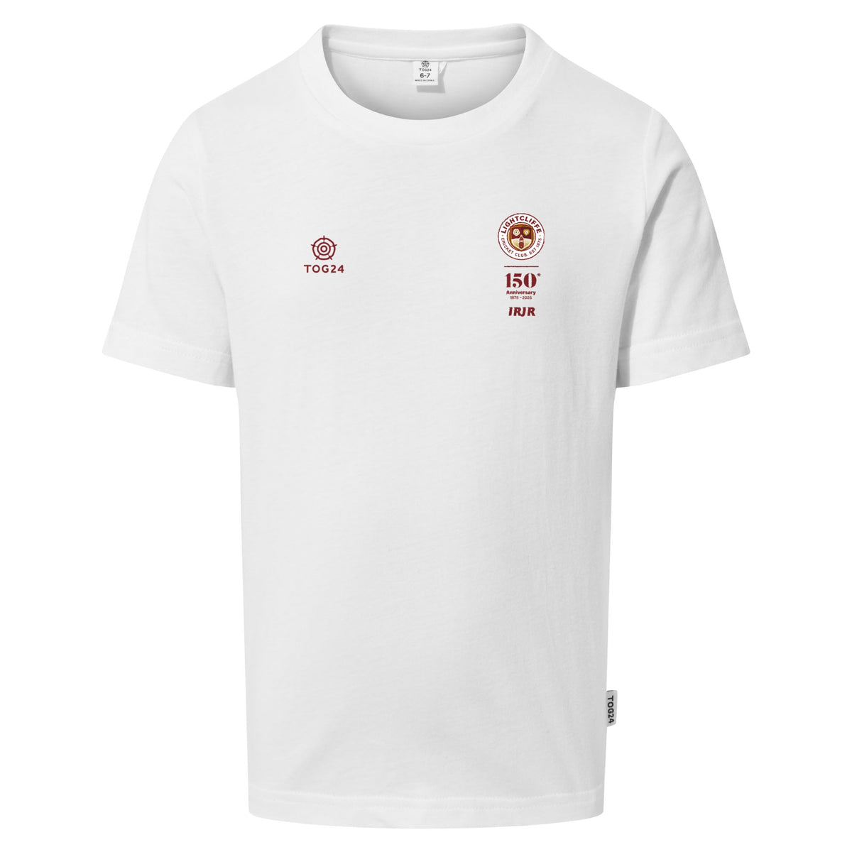 Lightcliffe CC Kids - Longley T-Shirt Optic White