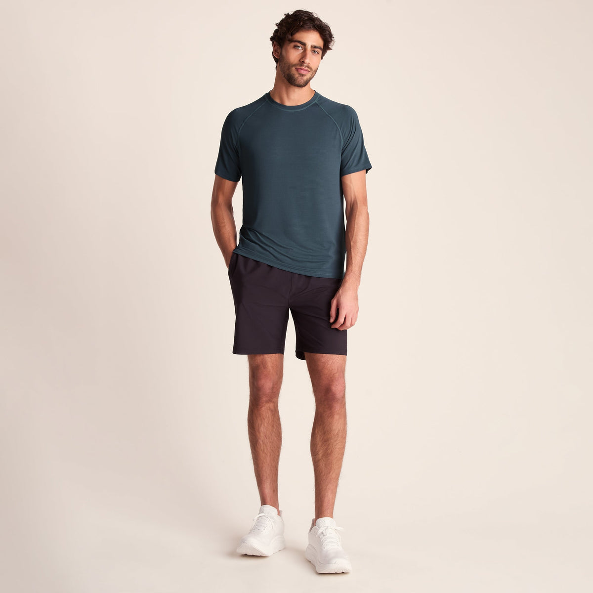 Maddox Mens Short Sleeve Performance T-Shirt - Aegean Teal