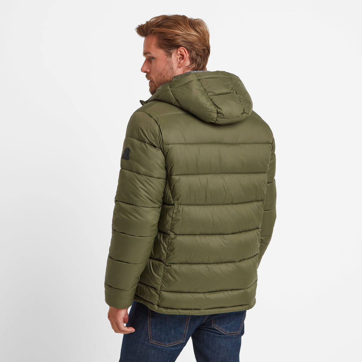 Maloney Mens Wind Resistant Insulated Jacket - Khaki