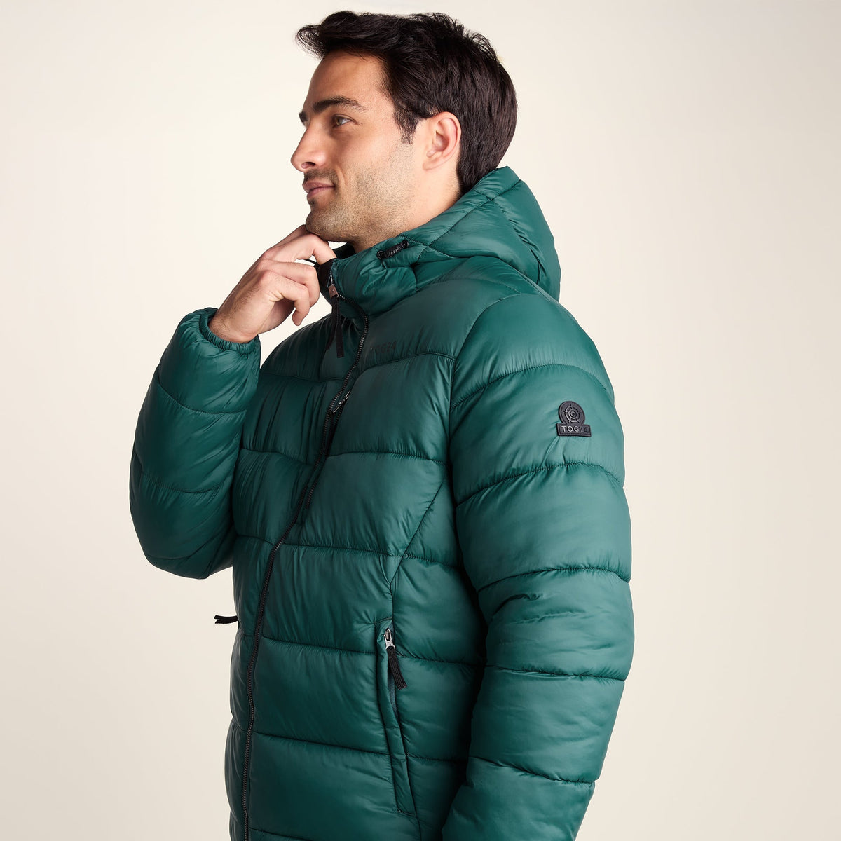 Maloney Mens Wind Resistant Insulated Jacket - Dark Turquoise