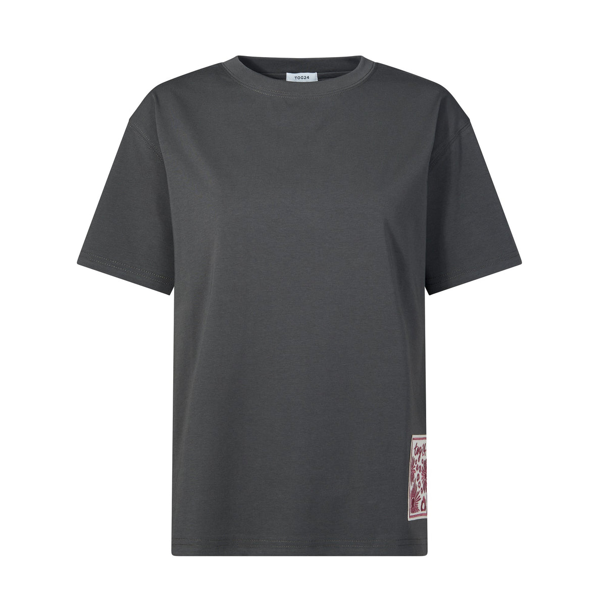 Margot Womens Supersoft Premium Relaxed Fit T-Shirt - Deep Slate
