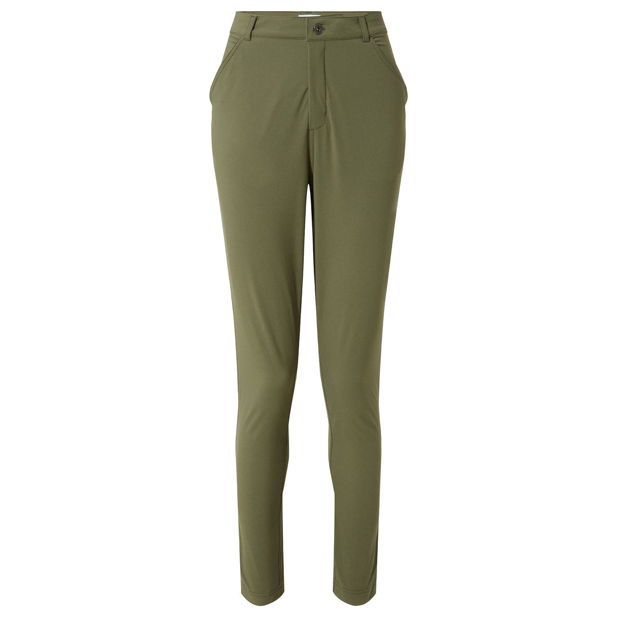 Milton Womens Water Resistant Slim Trouser Regular - Khaki