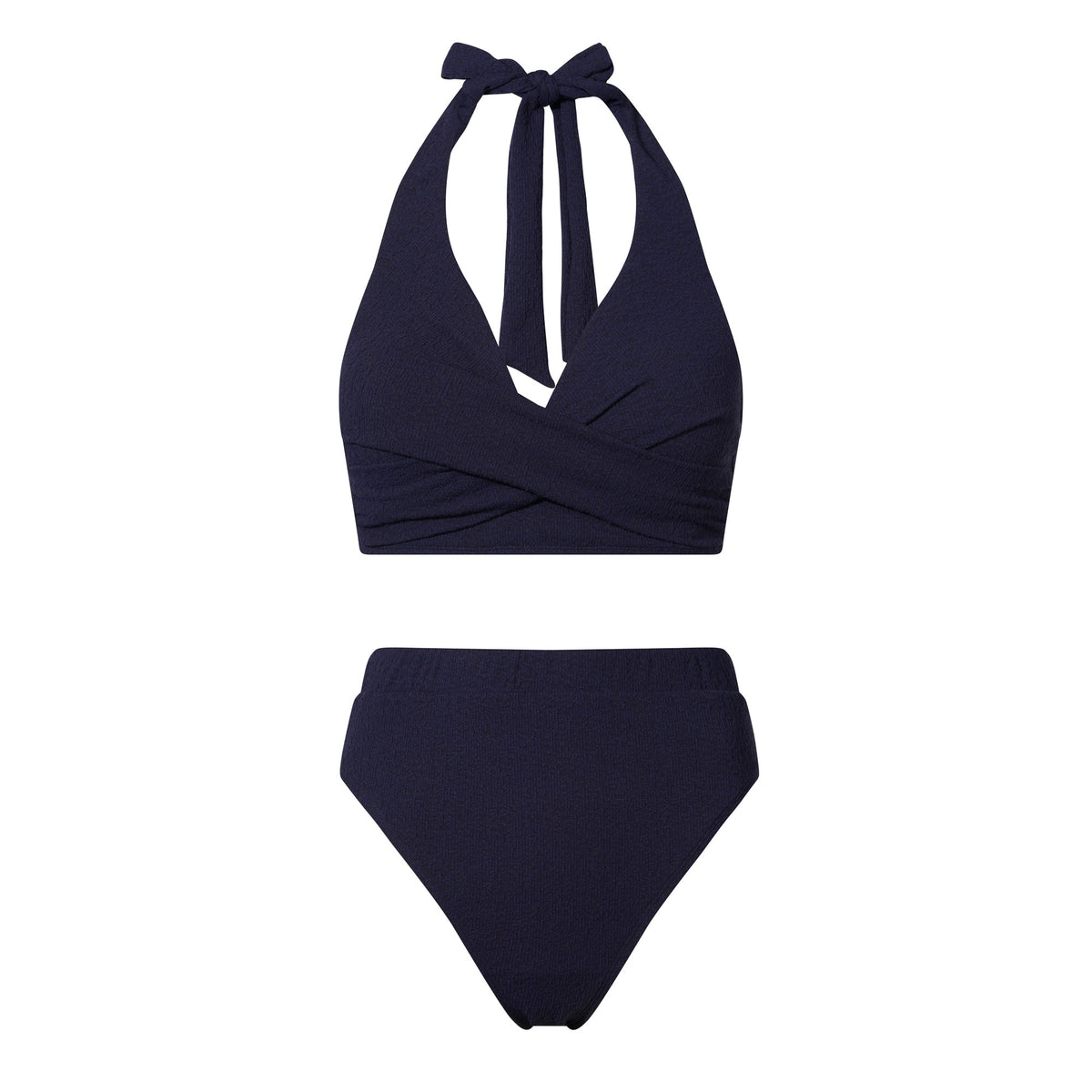 Mina Womens 2 Piece Bikini - Oxford Blue