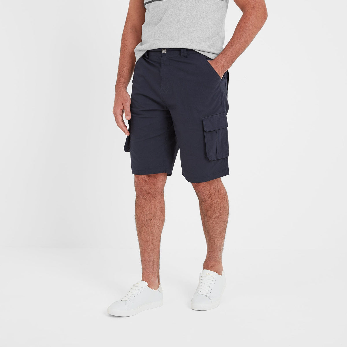 Noble Mens Cargo Shorts - Midnight