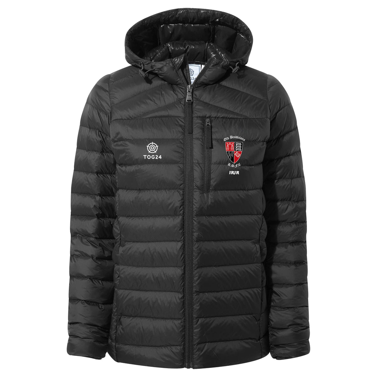 Old Brodleians Womens - North Hooded Jacket Black