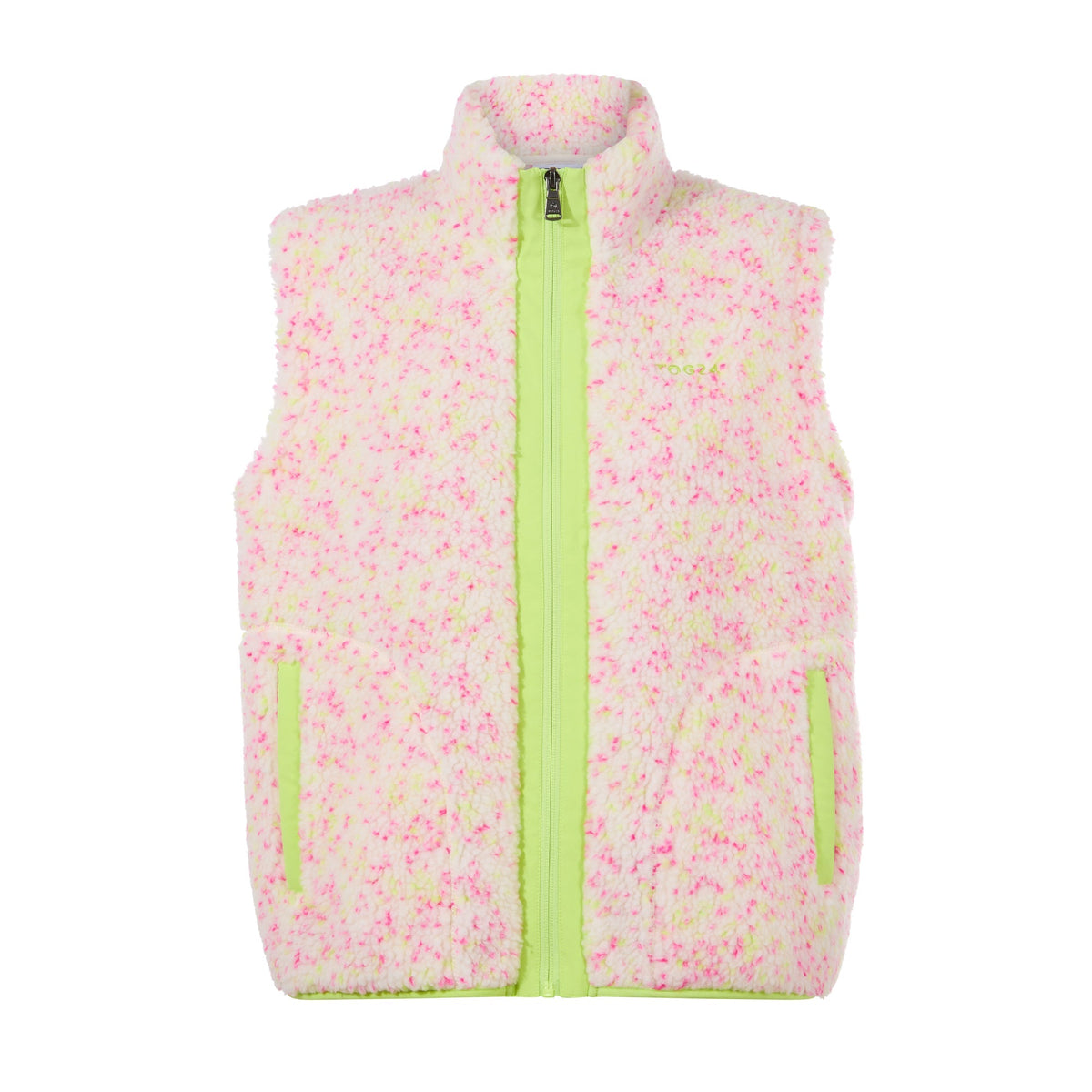 Olga Womens Thermal Sherpa Gilet - Vanilla Nep