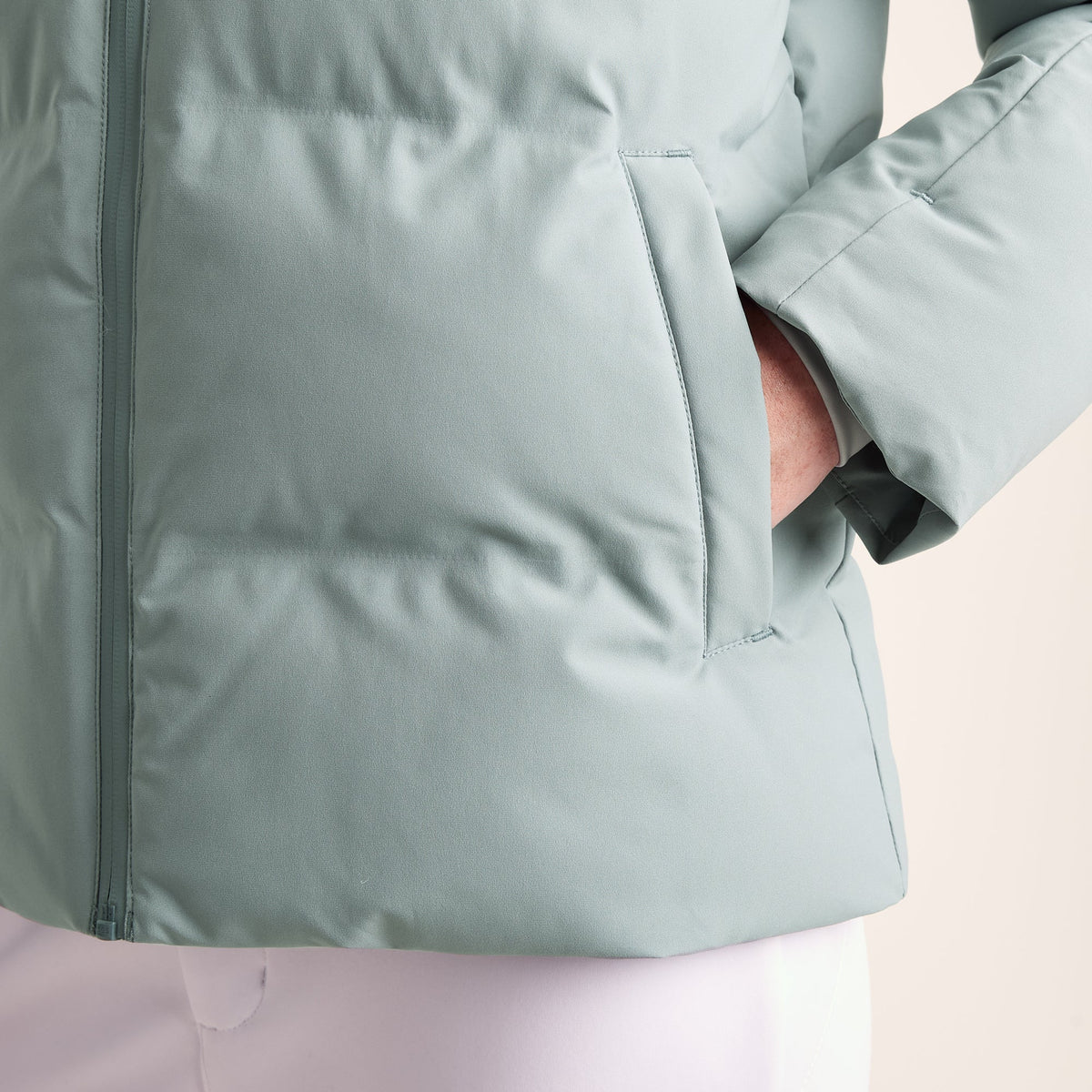 Orelle Womens Insulated Ski Jacket - Mist Grey