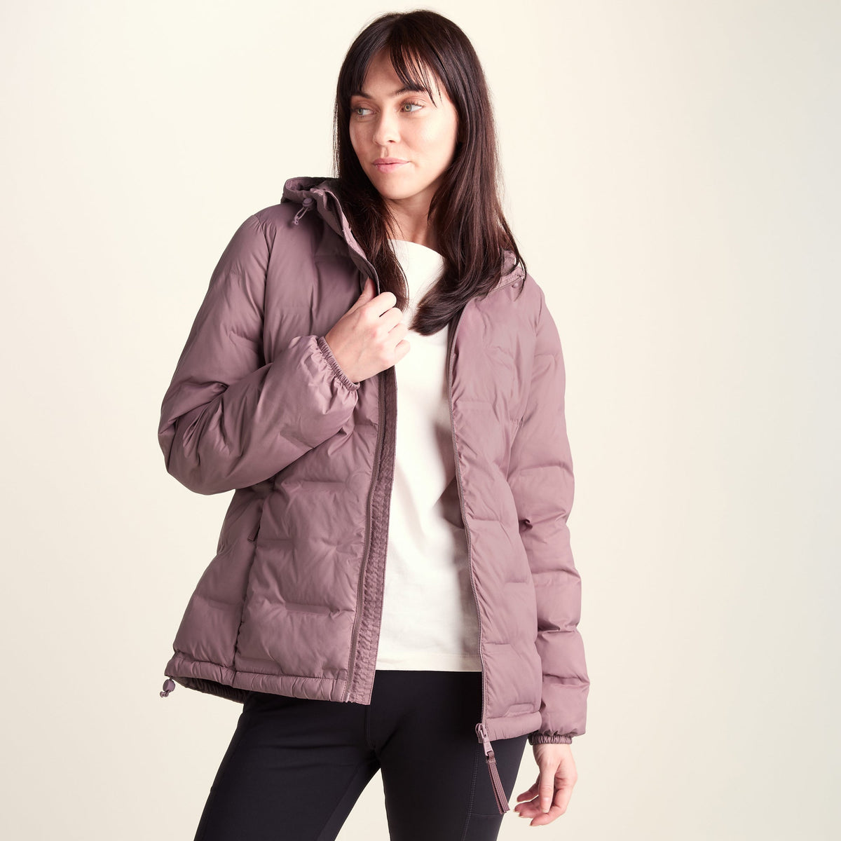 Palmer Womens Shower Resistant Insulated Jacket - Mauve