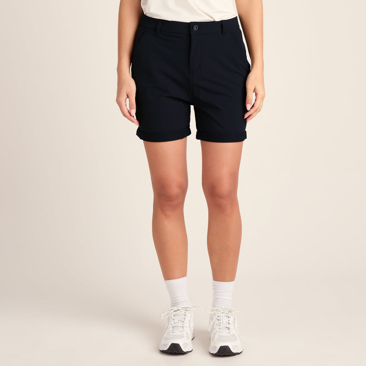 Path Womens Performance Shorts - Black