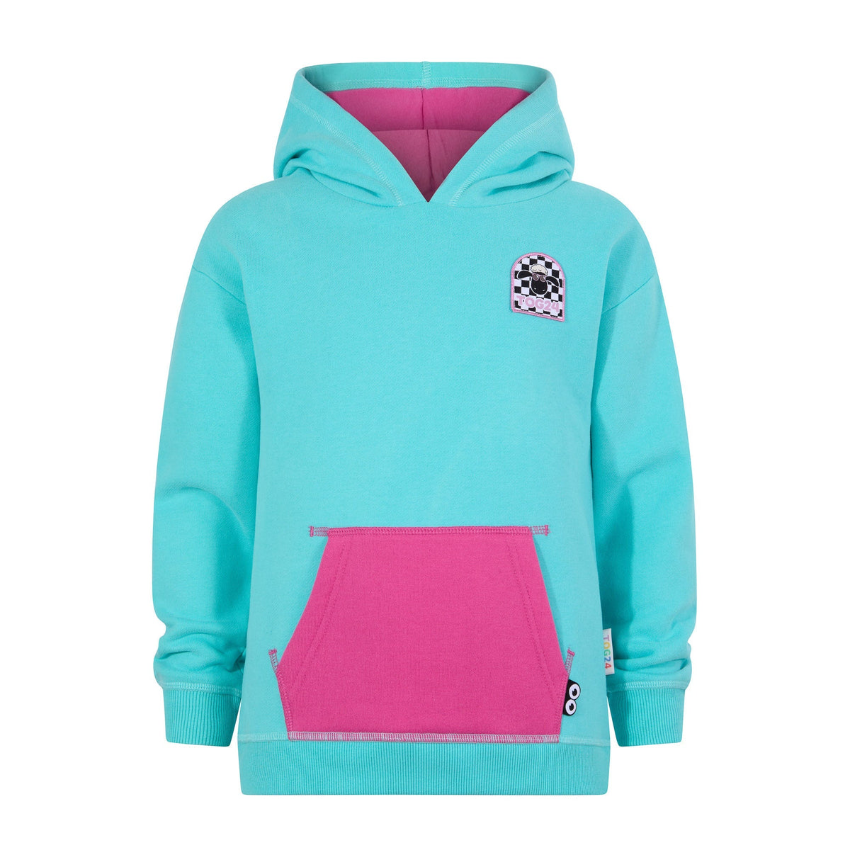 Pelibuey Kids Shaun the Sheep Hoody - Bubblegum Blue