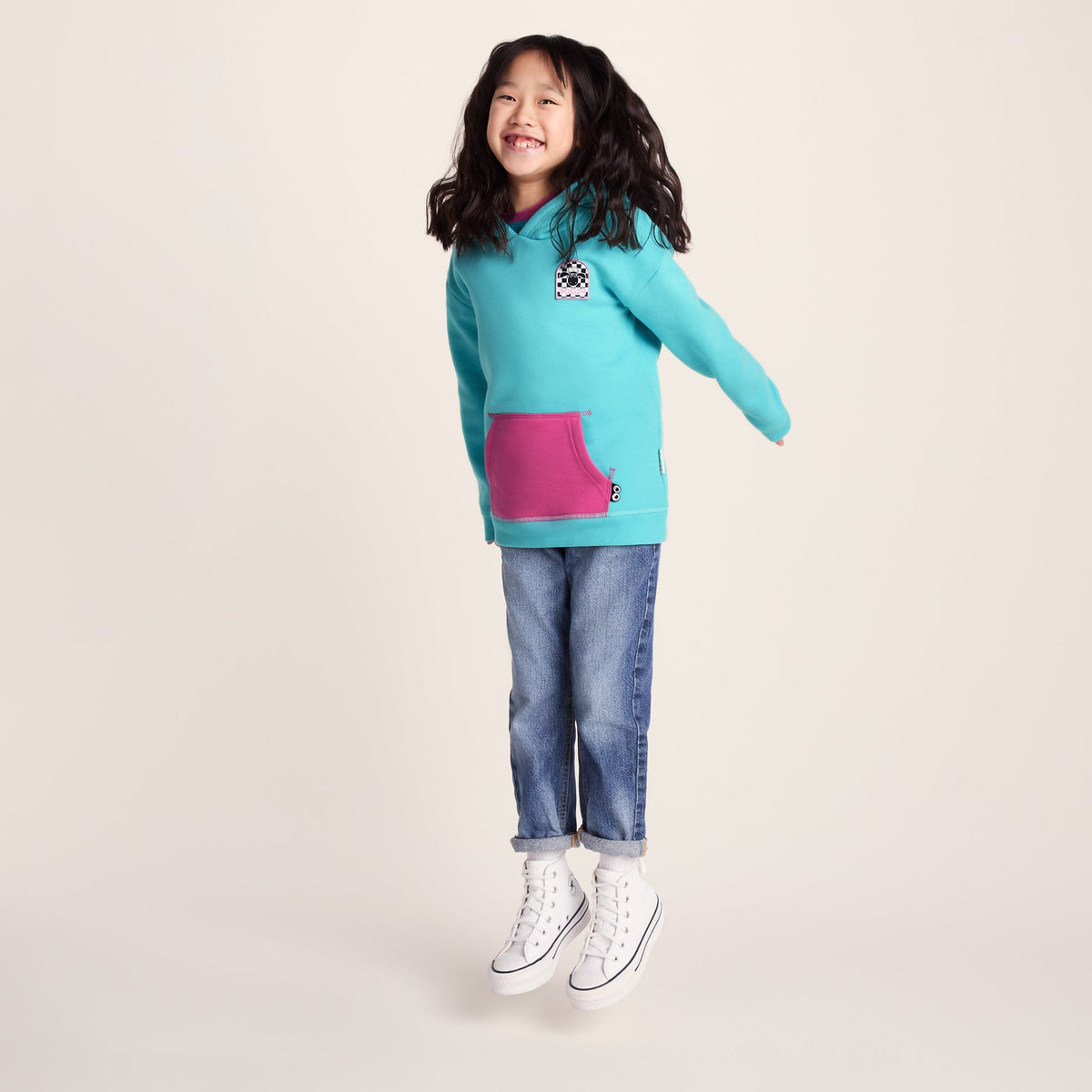 Pelibuey Kids Shaun the Sheep Hoody - Bubblegum Blue
