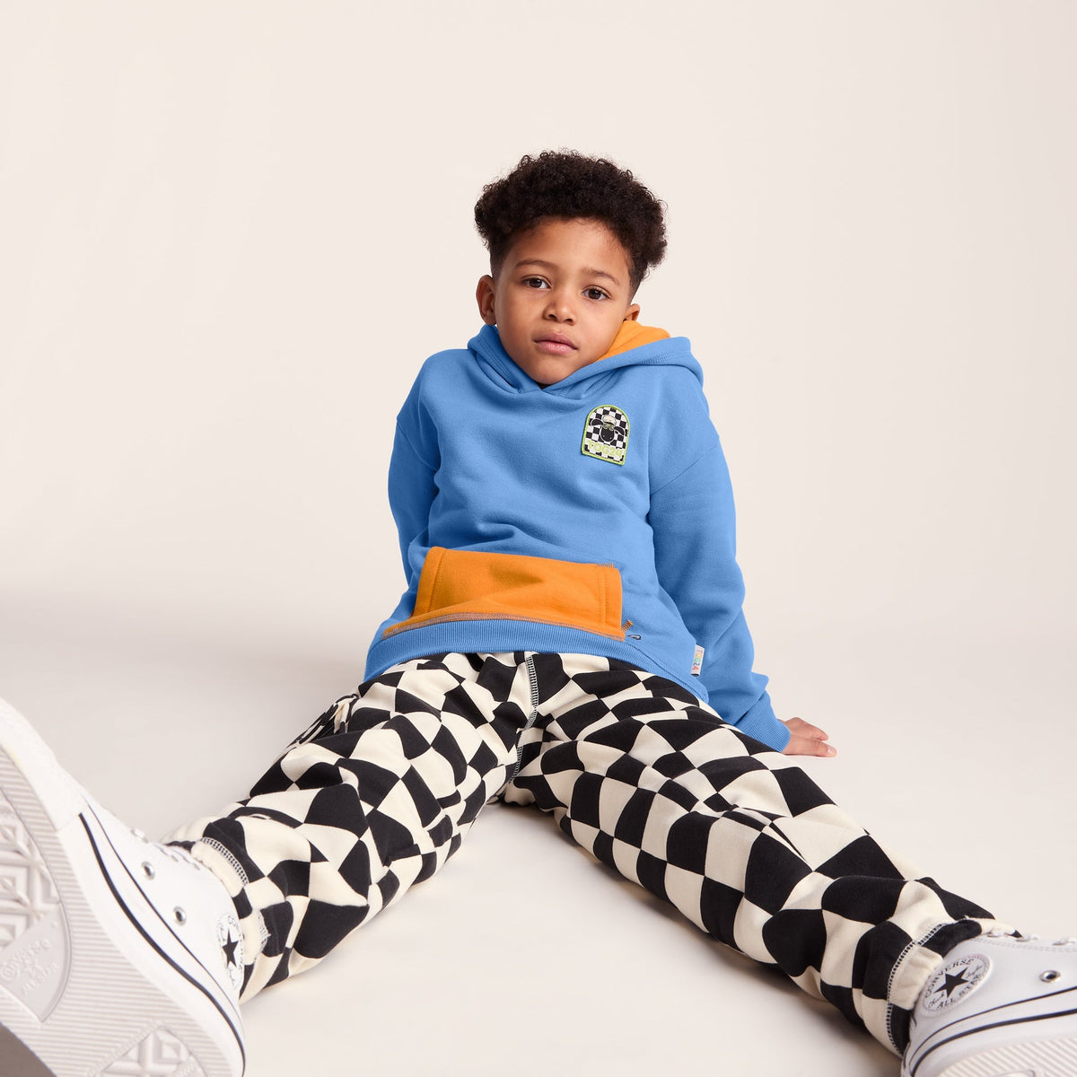 Pelibuey Kids Shaun the Sheep Hoody - Bluebell