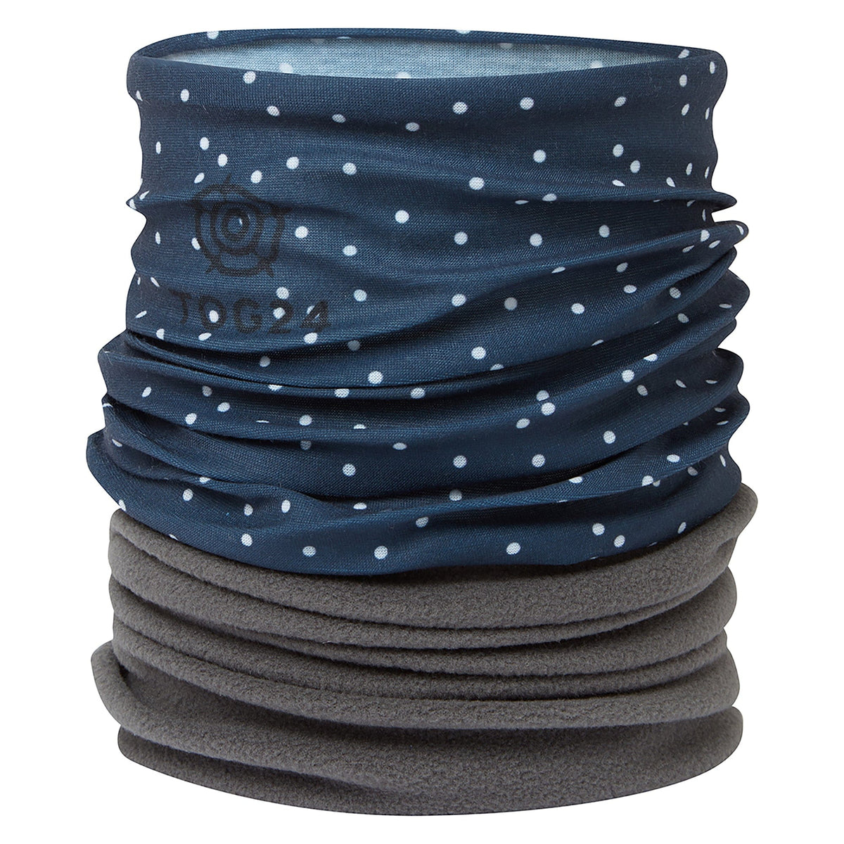 Polar Multifunctional Neck Warmer - Dark Indigo Confetti Spot