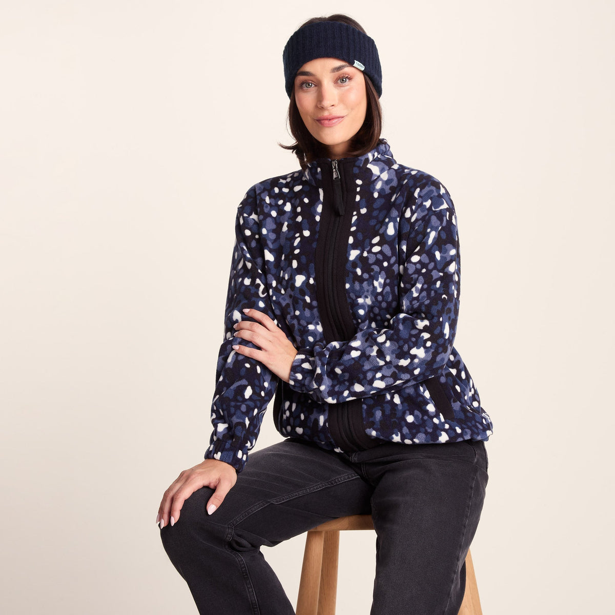 Ranora Knit Headband - Oxford Blue