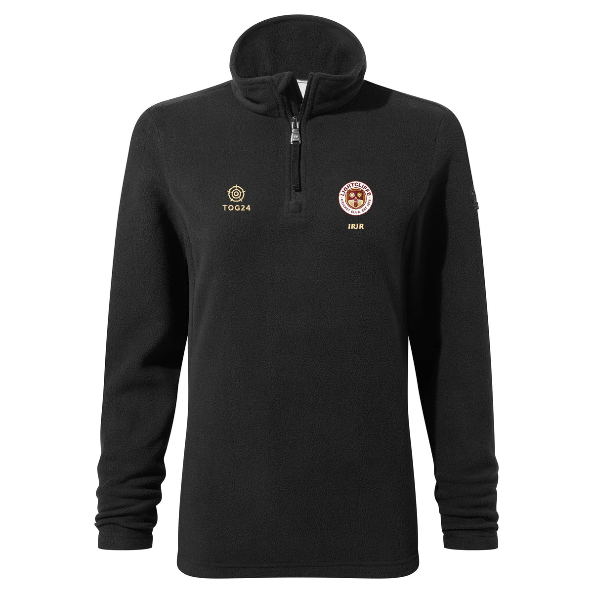 Lightcliffe CC Womens - Revive Quarter Zip Fleece Black
