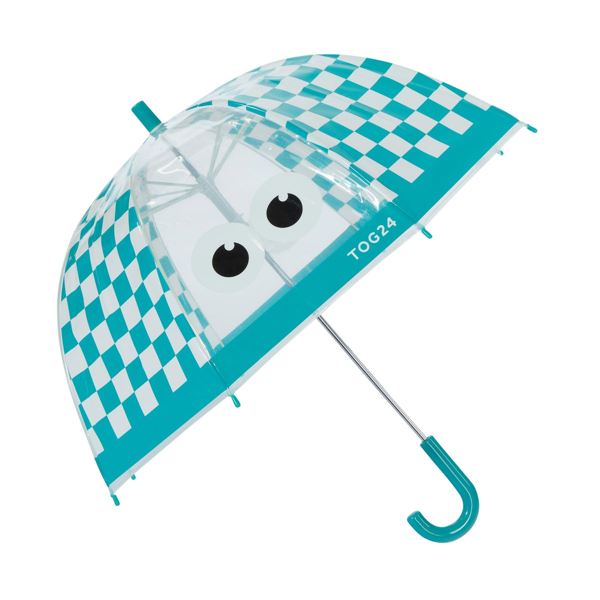 Romney Kids Shaun the Sheep Umbrella - Spearmint Checkerboard