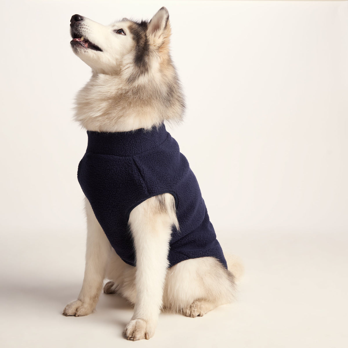 Rover Sherpa Dog Coat L - Oxford Blue